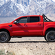 A 2020 Ford Ranger with the FX4 Off-Road and Ford Performance Level 3 packages